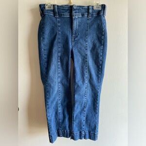 Pilcro Dark Blue Straight Leg Women's Jeans